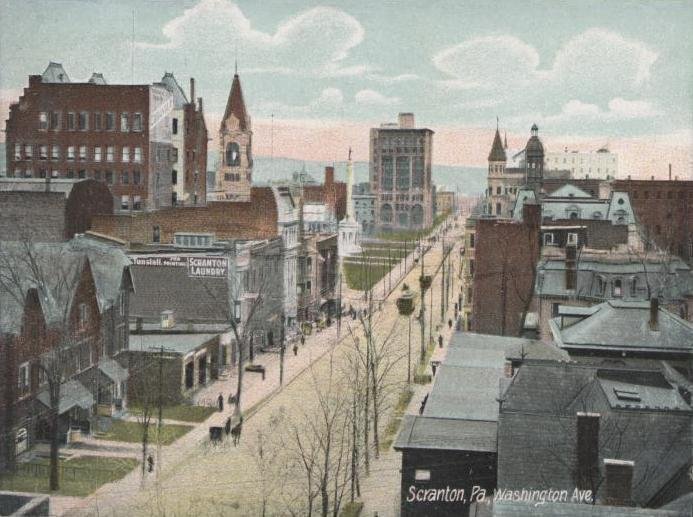 Washington Avenue Area, PA - File:Washington Avenue, Scranton, PA.jpg - Wikipedia